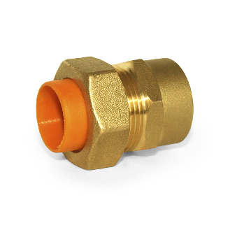 Raccord pour alimentation en gaz avec filetage intérieur femelle (F) 20х3/4''-Lire la description