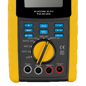 PCE Instruments Ohmmeter PCE-MO 2005 4-Leiter-Messmethode|0 µΩ..6000 Ω |6 wählbare Messbereiche |Widerstand Induktivität-Beschreibung lesen