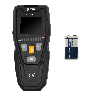 PCE Instruments Feuchtemessgerät PCE-PMM 10 |0 ... 100 % |Auflösung 0,1 % |Induktionsmessung für 10 Materialtypen |Alarm-Beschreibung lesen
