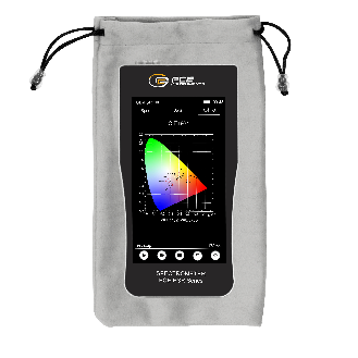 PCE Instruments Spektrometer PCE-PSR 100 |41 Lichtparameter |Farbwiedergabeindex |Farbkoordinaten |Spektralverteilungen-Beschreibung lesen