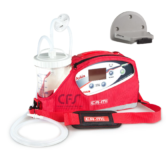 Aspirateur voiture/batterie 12V ASKIR 118-WM NEUF - Support ambulance - Pot 1 lt-Lire la description