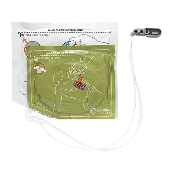 CARDIAC SCIENCE Électrodes de défibrillation Powerheart G5 avec CPRD - Adultes - Originales - FS CARDIAC SCIENCE Électrodes de défibrillation Powerheart G5 avec CPRD - Adultes - Originales - FS-Lire la description