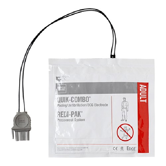 Piastre per defibrillazione PHYSIOCONTROL Quick combo - Adulto (coppia) - Originali Piastre per defibrillazione PHYSIOCONTROL Quick combo - Adulto (coppia) - Originali-Lire la description