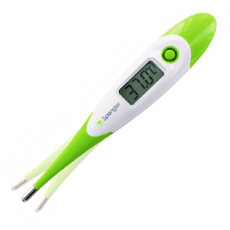 Thermomètre SPENGLER Tempo 10 Flex - Vert-Lire la description