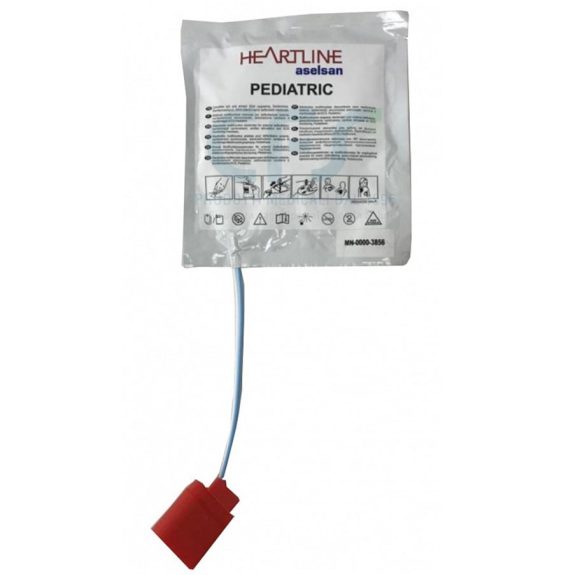 Piastre per defibrillazione HEARTLINE - Pediatriche (coppia)-Beschreibung lesen