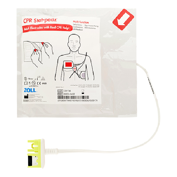 Piastre per defibrillazione ZOLL AED PLUS / AED PRO, CPR STAT-PADZ - (coppia) - Originali Piastre per defibrillazione ZOLL AED PLUS / AED PRO, CPR STAT-PADZ - (coppia) - Originali-Lire la description