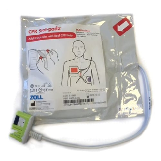 Piastre per defibrillazione ZOLL AED PLUS / AED PRO, CPR STAT-PADZ - (coppia) - Originali-Lire la description