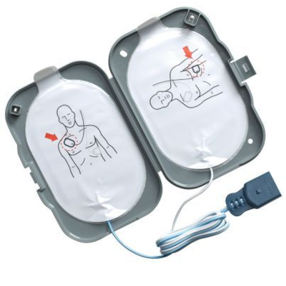 Électrodes de défibrillation PHILIPS Smart Pads II pour Heartstart FRx - Adultes - Originales-Lire la description