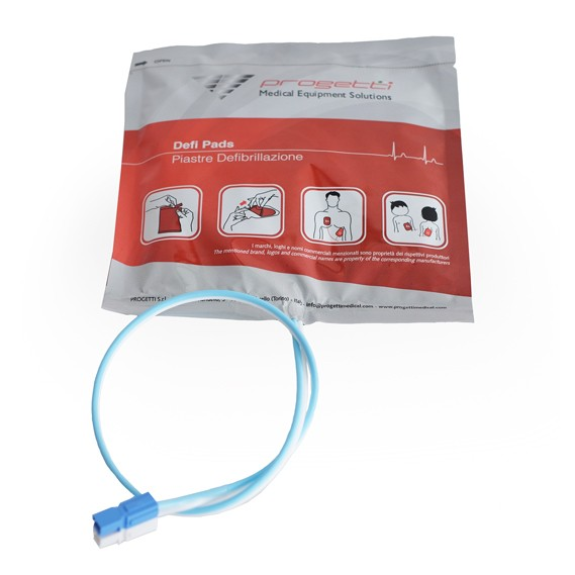 Électrodes de défibrillation PROGETTI Rescue Life/230 - Adultes - Originales Électrodes de défibrillation PROGETTI Rescue Life/230 - Adultes - Originales-Lire la description