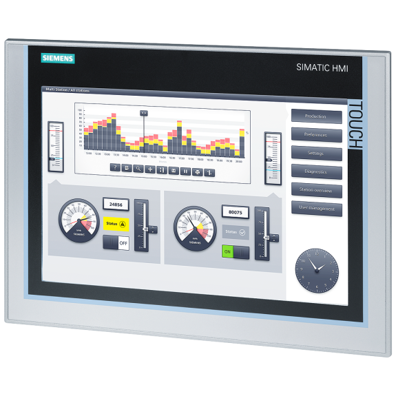 12" Widescreen-Touchpanel-Beschreibung lesen