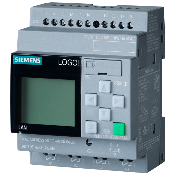 Logikmodul LOGO! 230RCE 6ED1052-1FB08-0BA2-Beschreibung lesen