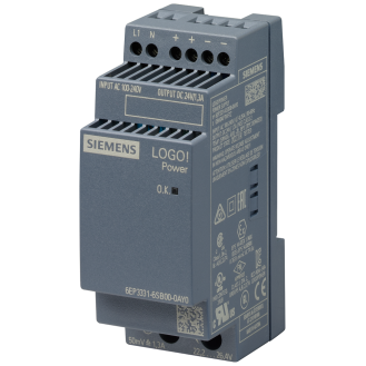 Siemens 6EP3331-6SB00-0AY0 - LOGO!POWER 24 V / 1,3 A Geregelte Stromversorgung-Beschreibung lesen