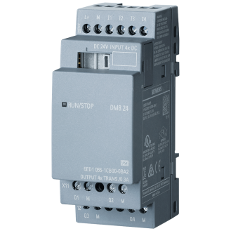 Siemens 6ED1055-1CB00-0BA2 - LOGO! DM8 24 Erweiterungsmodul, SV/E/A: 24V/24V/tr-Beschreibung lesen