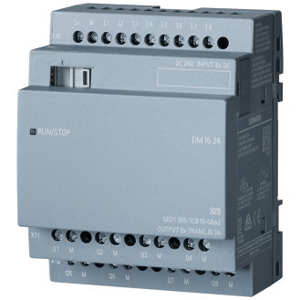 LOGO! DM16 24 Erweit.-Modul, SV/E/A: DC 24V/DC 24V-Beschreibung lesen