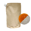 Gel de silice orange incolore, sachet de 1,0 kg