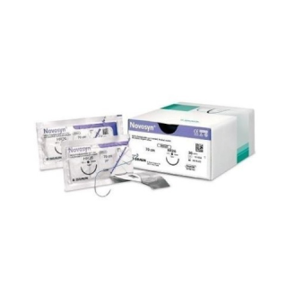 NOVOSYN VIOLET 3/0 DS-19, UNITÉ FIL LONG 70 CM RCP UNITÉ-Lire la description