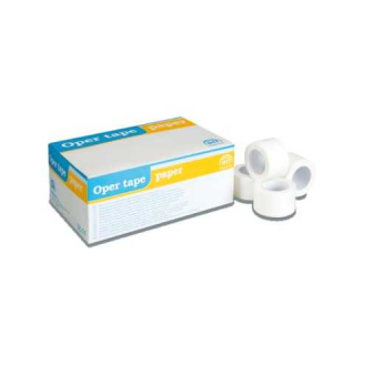 CAJA ESPARADRAPO DE PAPEL OPER TAPE PAPER 2,5 CM. X 9,1 MTS., 12 UDS.-Leer más
