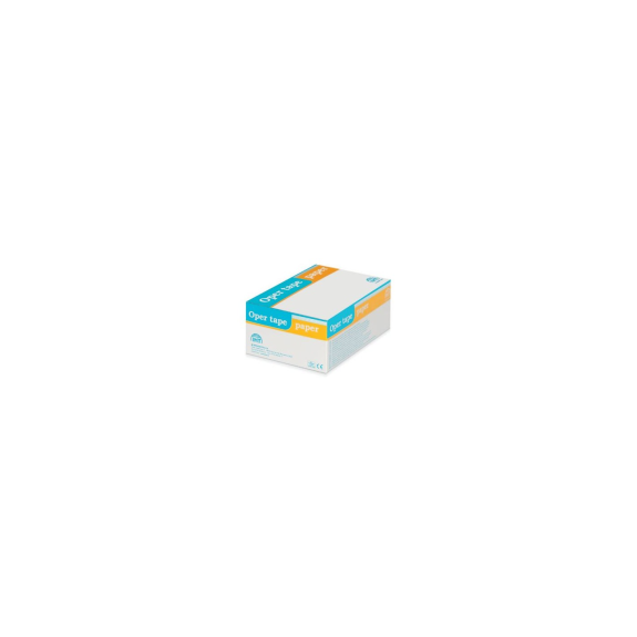 Nastro di carta bianco non tessuto IBER HOSPITEX per pelli sensibili - 6 rotoli da 5cm x 9,1m Nastro di carta bianco non tessuto IBER HOSPITEX per pelli sensibili - 6 rotoli da 5cm x 9,1m-Leggi tutto