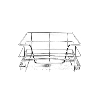 3 Paniers Coulissants KuKoo Pour Placard de Cuisine de 40cm