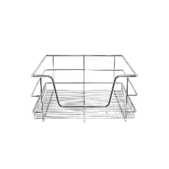 4 x KuKoo Ausziehbare Küchenschublade - Für 40cm breite Schränke-Beschreibung lesen