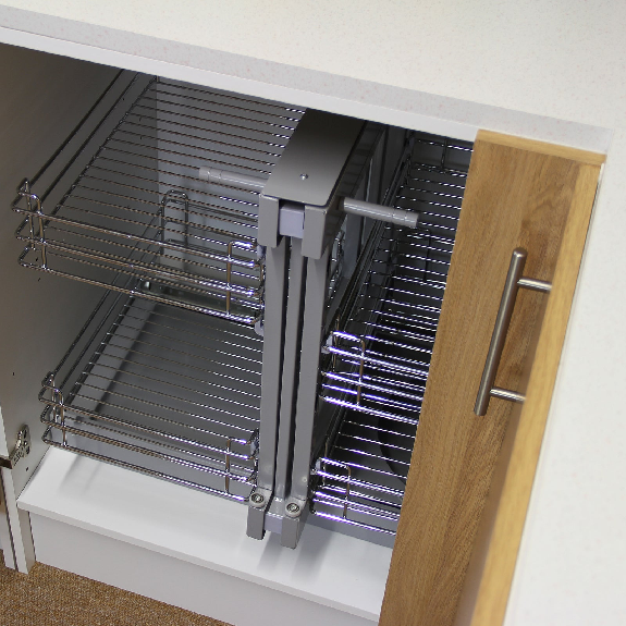 Magic Corner Eckschrank Küche - öffnet links Magic Corner Eckschrank Küche - öffnet links-Beschreibung lesen