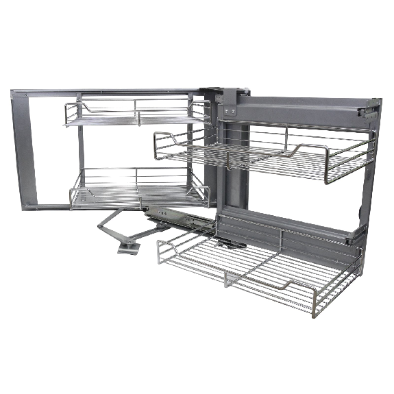 Ausziehbarer Edelstahl-Eckschrank 90-100cm rechte Seite Ausziehbarer Edelstahl-Eckschrank 90-100cm rechte Seite-Beschreibung lesen