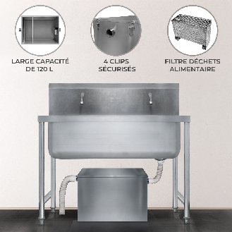 Gastro Fettabscheider 120L-Beschreibung lesen