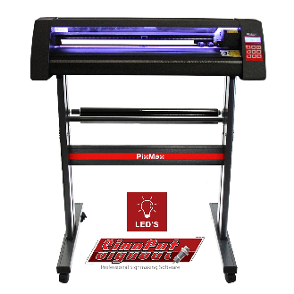 Vinyl-Schneideplotter 720mm mit LED-Beschreibung lesen