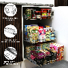 3 Cestos Extraíbles para Mueble de Cocina de 60cm de Ancho