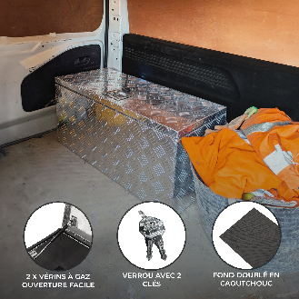 Aluminium-Werkzeugkasten 70L-Beschreibung lesen