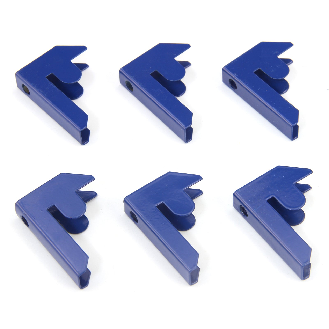 Monster Racking - 6 Connecteurs Bleus du Rayonnage T-Rax-Lire la description