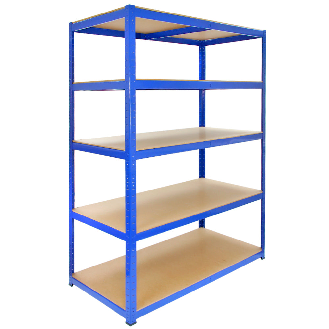 Monster Racking T-Rax Puissant Étagère Rangement, Blue, 120cm W, 60cm D-Lire la description