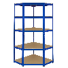 Monster Racking 1 scaffale angolare T-Rax e 2 scaffali T-Rax, blu