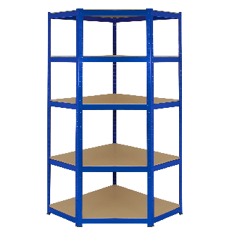 Monster Racking 1 Rayonnage d'Angle T-Rax et 2 Rayonnages T-Rax, Bleus-Lire la description