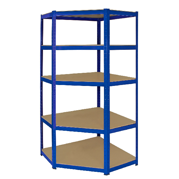 Monster Racking 1 scaffale angolare T-Rax e 2 scaffali T-Rax, blu-Leggi tutto