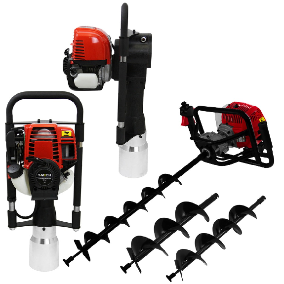 Trivella T-Mech e piantapalo 4 tempi 120 mm Trivella T-Mech e piantapalo 4 tempi 120 mm-Leggi tutto