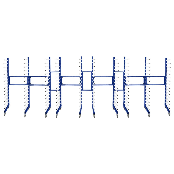 Carrelli di asciugatura combinabili x 5 e 4 connettori-Leggi tutto