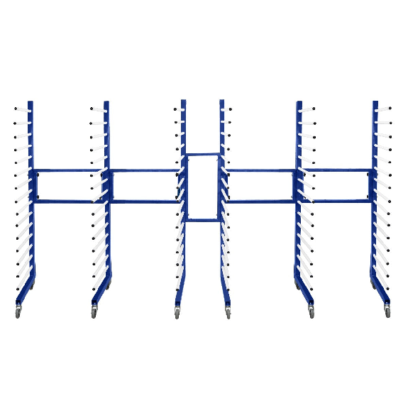 Carrelli di asciugatura combinabili x 3 e 2 connettori-Leggi tutto