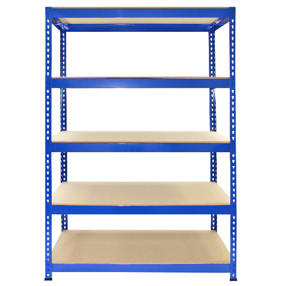 2 Ripiani in metallo blu T-Rax 75 x 150 x 30 cm-Leggi tutto