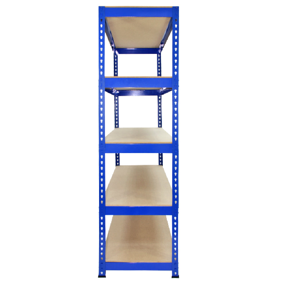 2 Ripiani in metallo blu T-Rax 75 x 150 x 30 cm-Leggi tutto