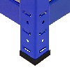 4 Rayonnages T-Rax Bleu 90 - Connecteurs et Maillet gratuits