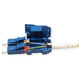 ROLINE LWL-Kabel duplex 9/125µm OS2, LC/LC, UNIBOOT, gelb, 15 m-Beschreibung lesen