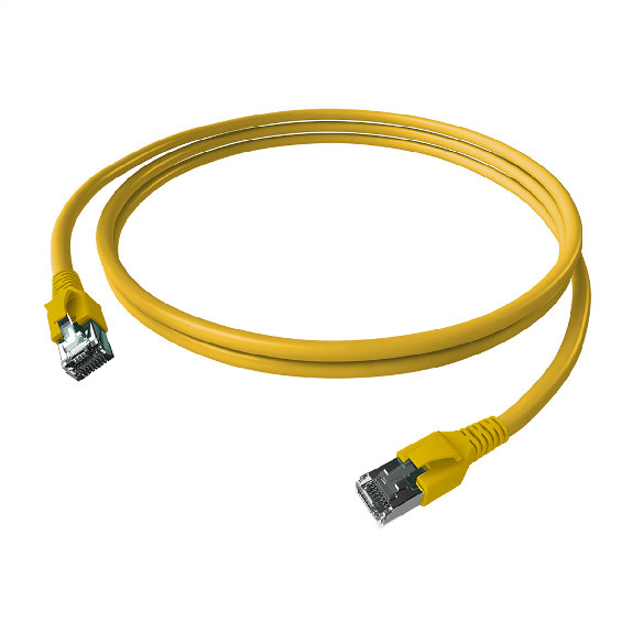 EasyLan FlexBoot Patchkabel Kat.6A, S/FTP, gelb, 1 m-Beschreibung lesen