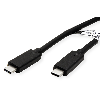 ROLINE USB 3.2 Gen 2 kompatibles Kabel, C-C, ST/ST, 10Gbit/s, Emark, 100W, schwarz, 3 m ROLINE USB 3.2 Gen 2 kompatibles Kabel, C-C, ST/ST, 10Gbit/s, Emark, 100W, schwarz, 3 m