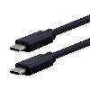 ROLINE USB 3.2 Gen 2 kompatibles Kabel, C-C, ST/ST, 10Gbit/s, Emark, 100W, schwarz, 3 m ROLINE USB 3.2 Gen 2 kompatibles Kabel, C-C, ST/ST, 10Gbit/s, Emark, 100W, schwarz, 3 m