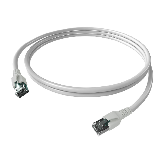 EasyLan FlexBoot Patchkabel Kat.6A, S/FTP, weiß, 1 m-Beschreibung lesen