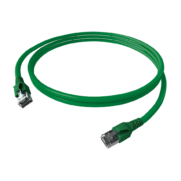 EasyLan FlexBoot Patchkabel Kat.6A, S/FTP, grün, 0,5 m-Beschreibung lesen