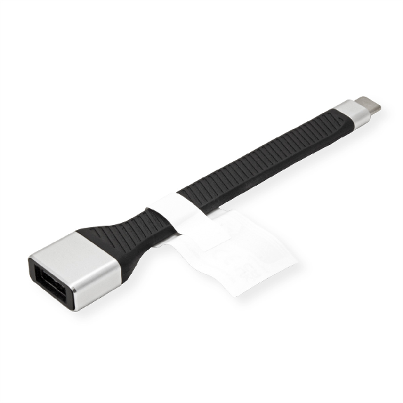 ROLINE USB 3.2 Gen 2 Silikonkabel, C-A, ST/BU, 10Gbit/s, Emark, schwarz, 11 cm ROLINE USB 3.2 Gen 2 Silikonkabel, C-A, ST/BU, 10Gbit/s, Emark, schwarz, 11 cm-Beschreibung lesen