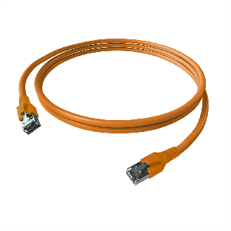 EasyLan FlexBoot Patchkabel Kat.6A, S/FTP, orange, 3 m-Beschreibung lesen