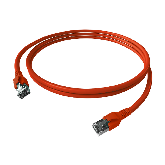 EasyLan FlexBoot Patchkabel Kat.6A, S/FTP, rot, 3 m-Beschreibung lesen